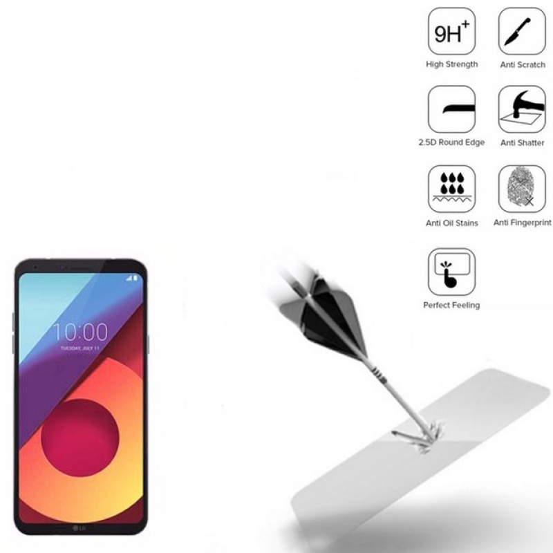 Apsauginis ekrano stikliukas (LG Q6) Apsauginis ekrano stikliukas (LG Q6)